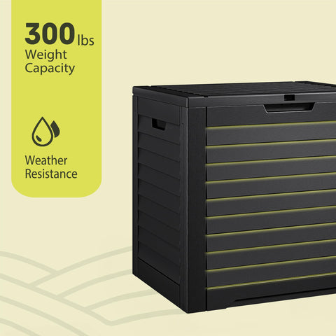 YITAHOME louvers exterior design enhances stylish outdoor storage