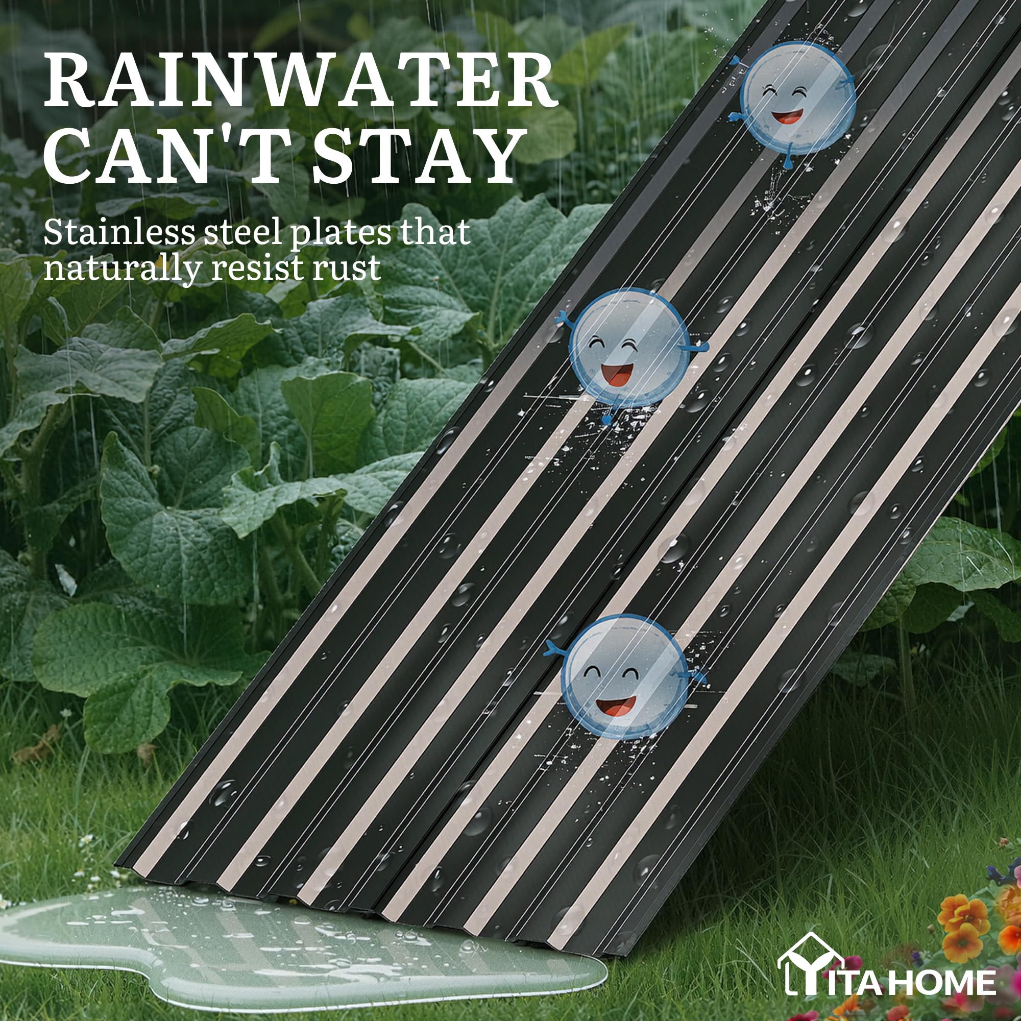 YITAHOME open-base drainage design promoting healthy root growth and drainage