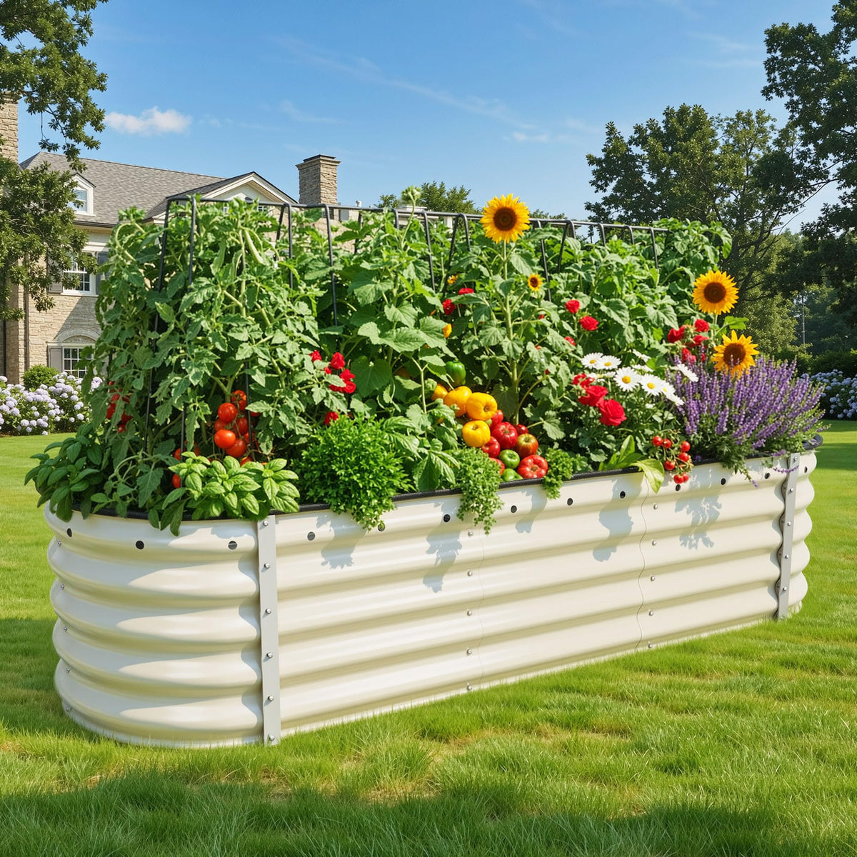 YITAHOME raised garden bed 6in1 assembly for flexible garden layouts