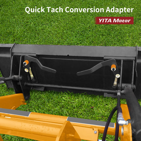 YITAMOTOR quick tach conversion bracket side view for easy upgrades
