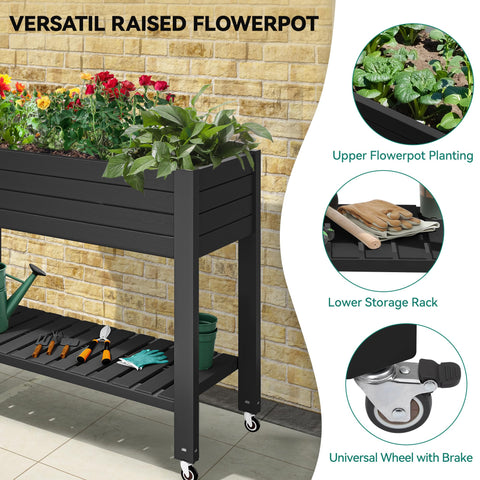 YITAHOME ergonomic 34-inch height for comfortable gardening