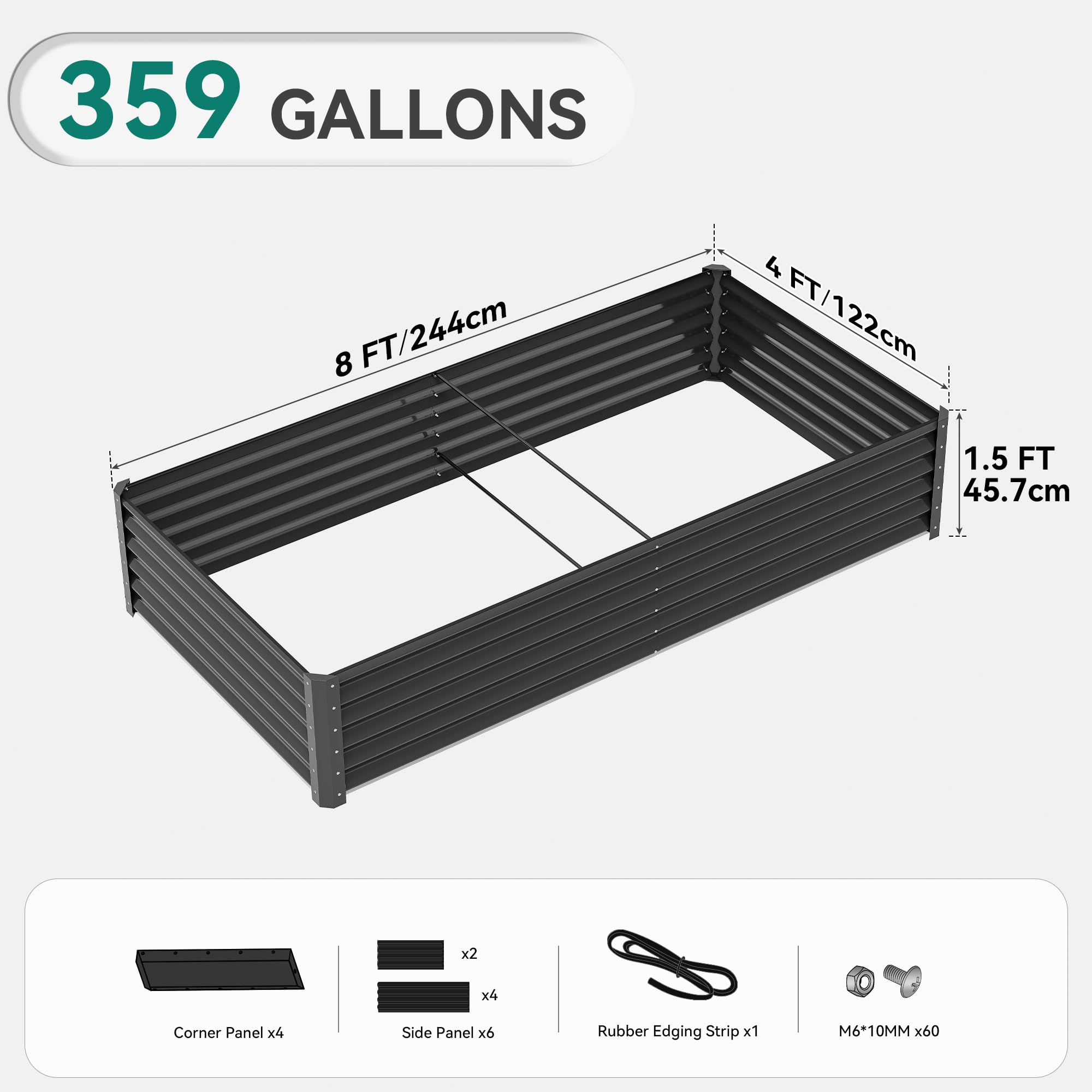 YITAHOME includes gloves and tools to simplify setup and maintenance