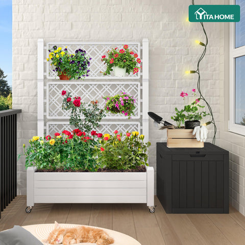 YITAHOME resin finish close-up highlighting weather resistance.