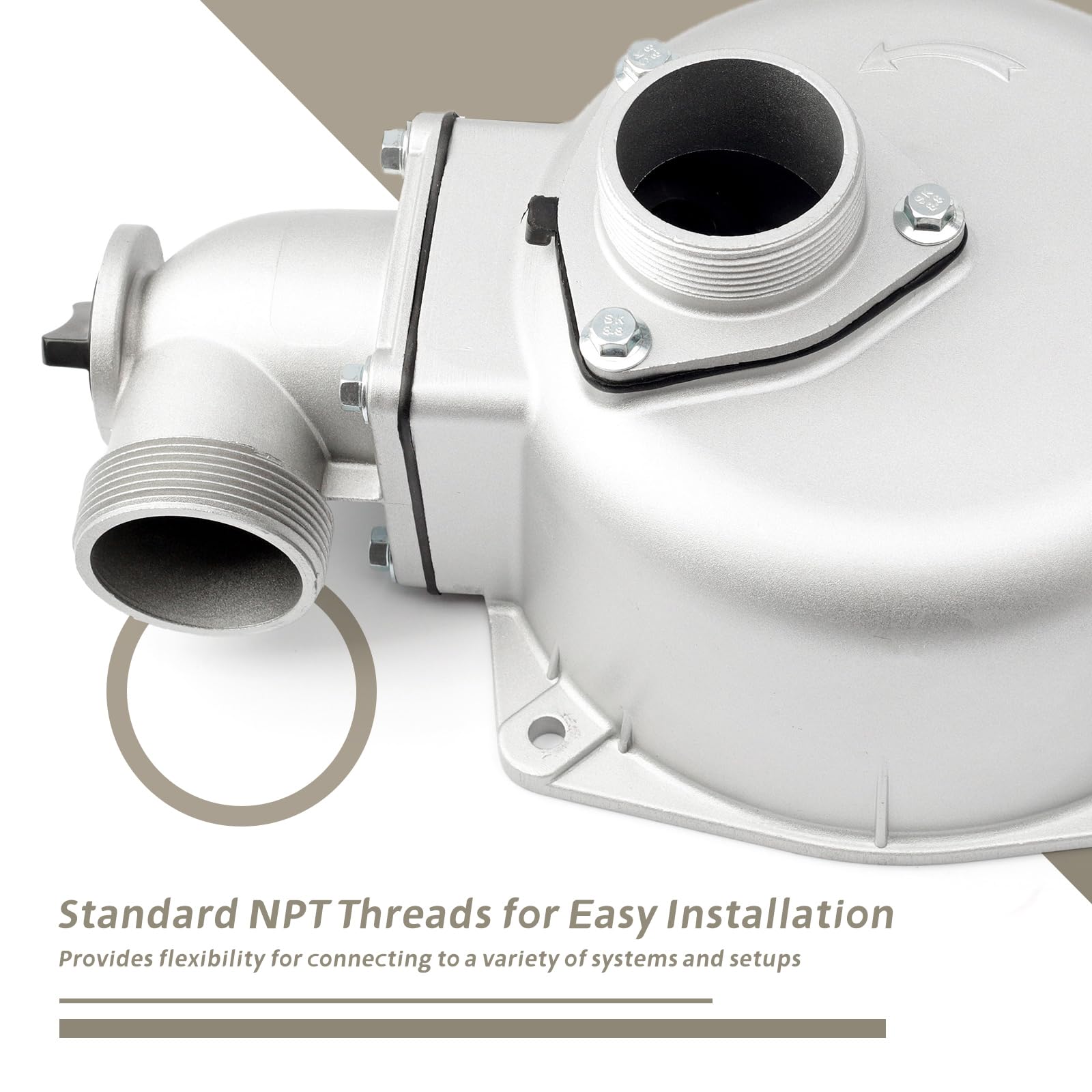 YIYANTO check-valve priming feature image promotes reliable prime retention.