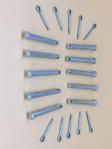 YiYuanG shear pins 10-pack ready for emergency snowblower repairs.