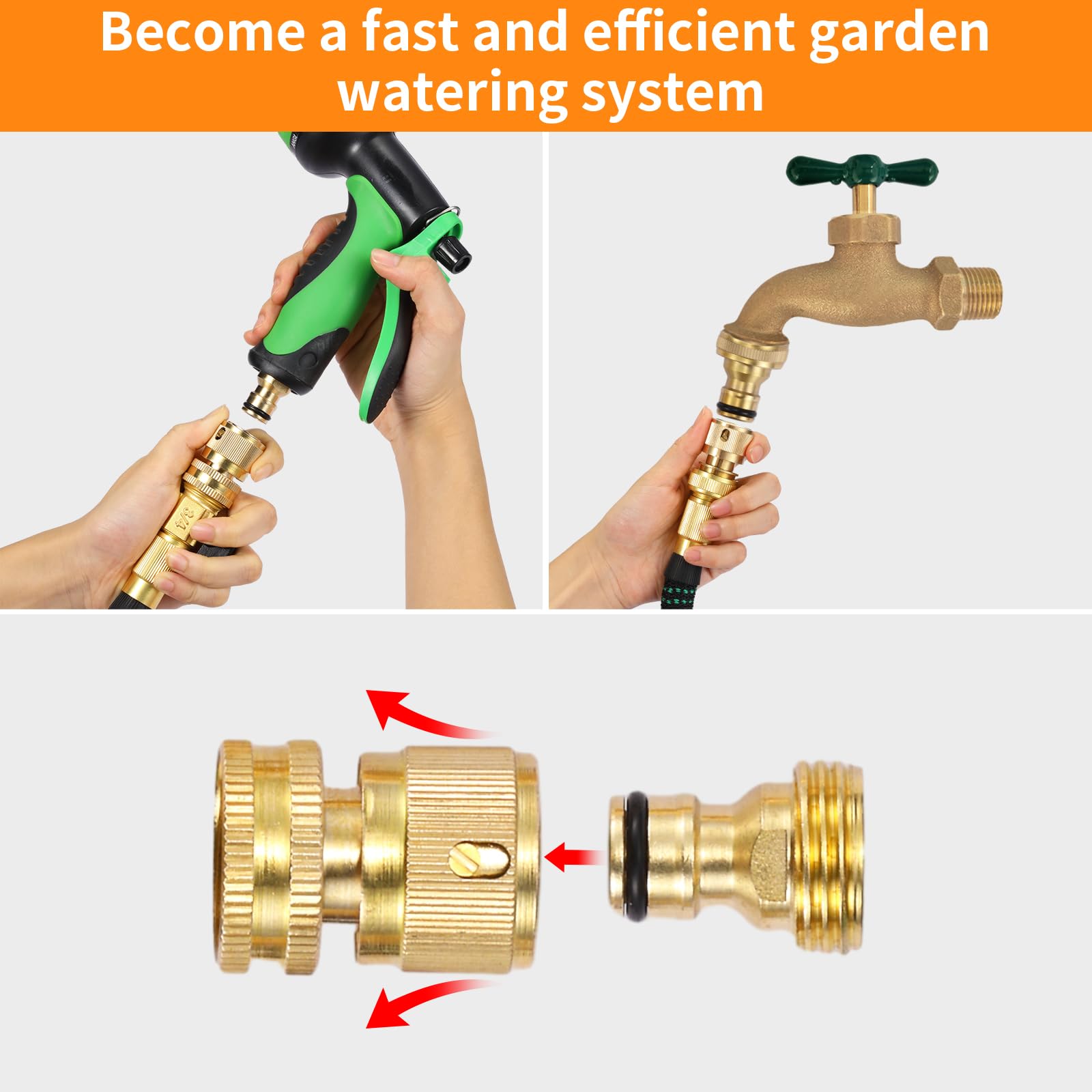 Yizerel leak-proof brass connection withstands high pressure