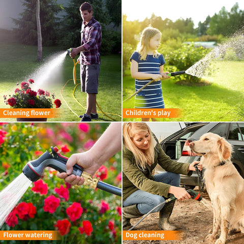 Yizerel quick-connect works with sprayer and nozzle for versatile watering