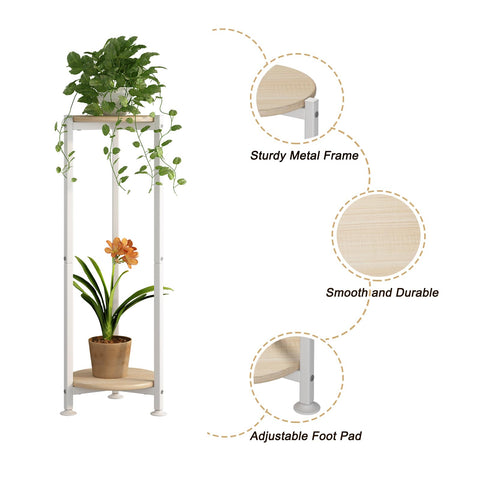 YIZAIJIA living room plant shelf enhances small spaces and balconies