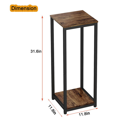 YIZAIJIA plant stand with plants illustrates space for greenery and storage