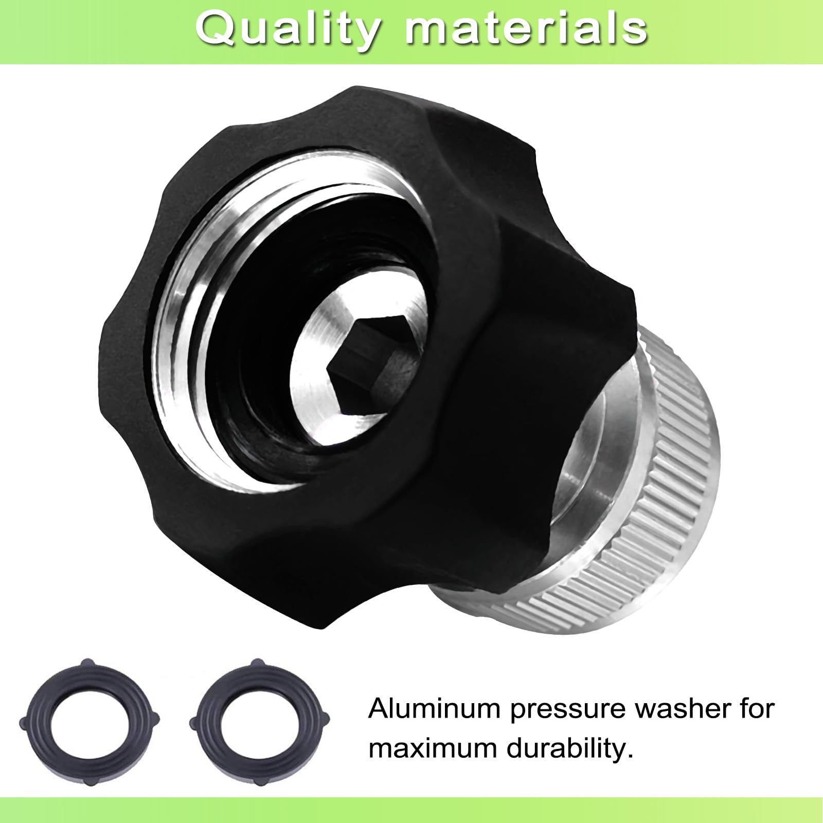 YJLY aluminum construction delivers lightweight durability for outdoor cleaning tasks.