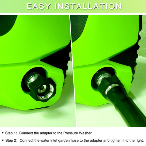 YJLY metal connect fitting facilitates quick, secure setup during garden chores.