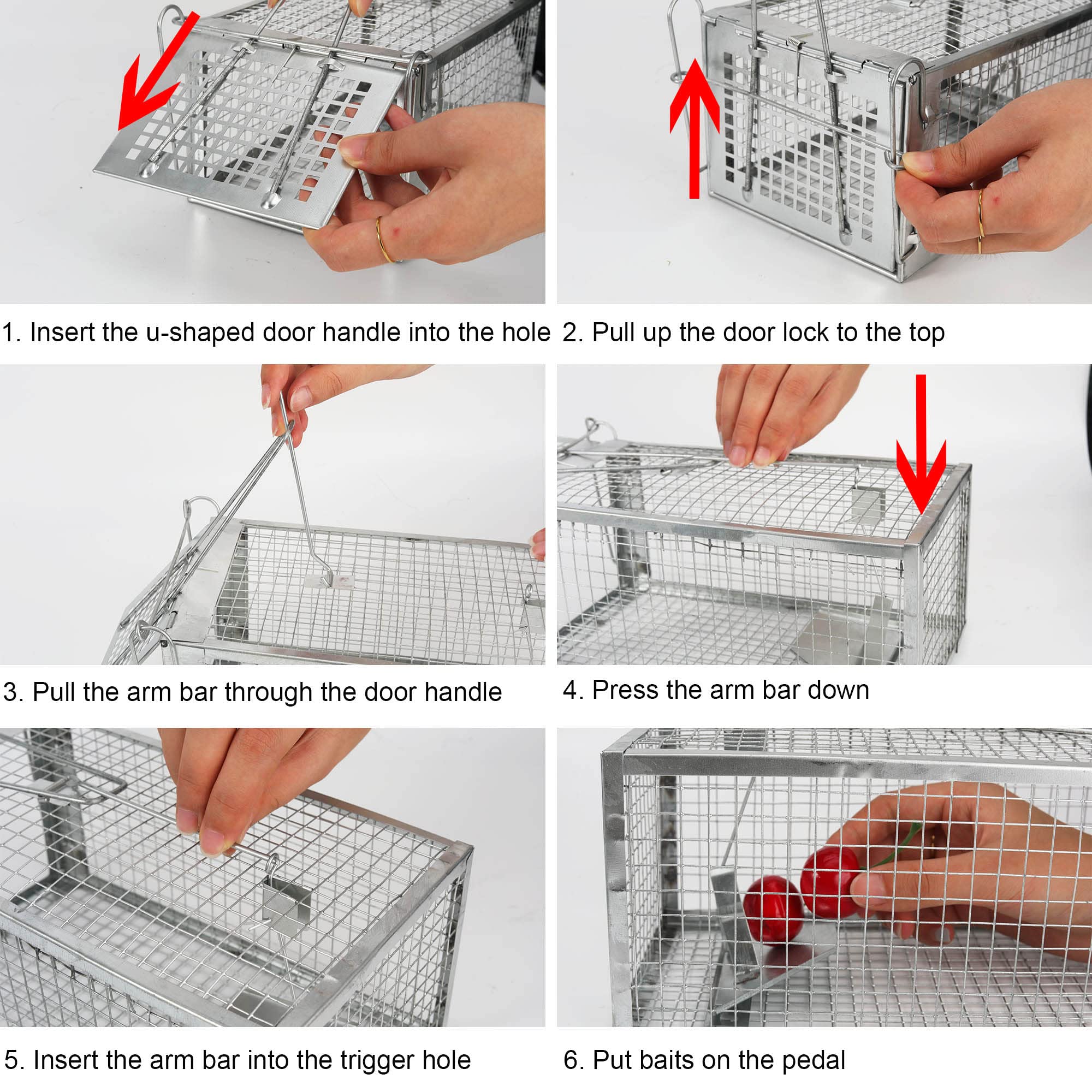 YJOO traps in kitchen demonstrate indoor efficiency and safe handling