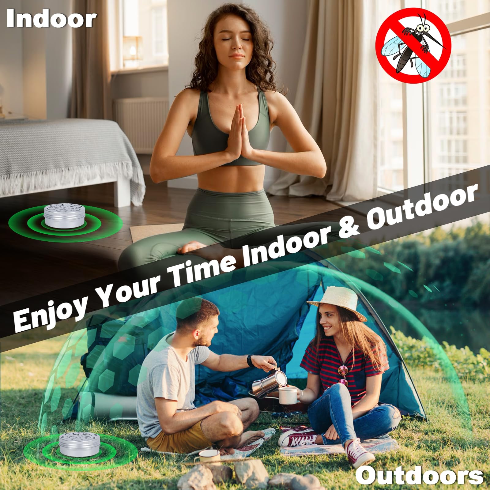 YJOO camping and hiking use for reliable summer mosquito defense