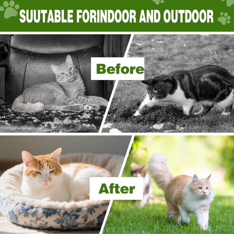 YJOO outdoor indoor use cat deterrent displayed for versatile placement