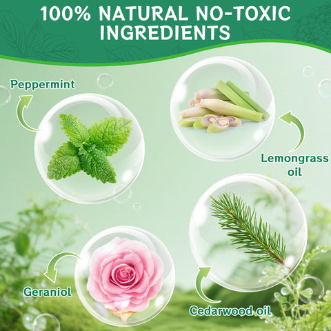 YJOO peppermint oil deters rodents with a strong scent.