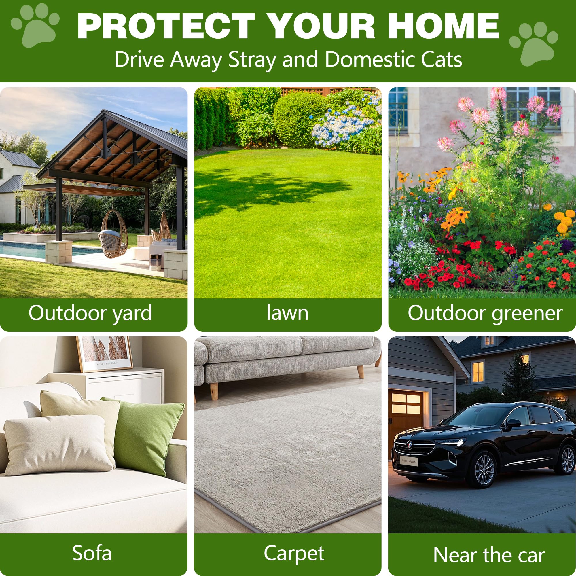 YJOO peppermint-based deterrent demonstrates durability against rain and snow