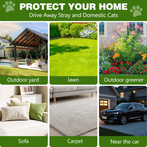 YJOO peppermint-based deterrent demonstrates durability against rain and snow