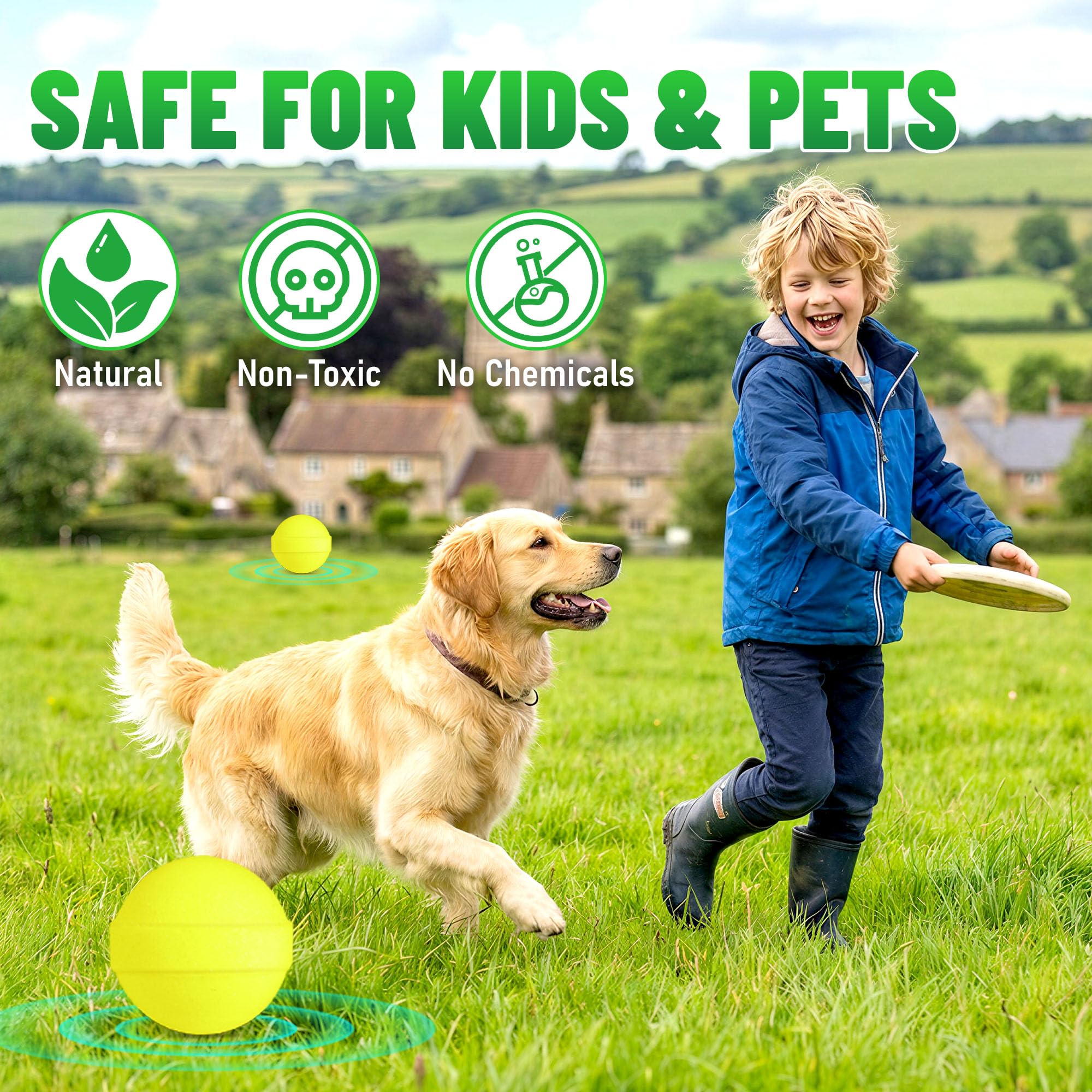 YJOO Snake Away provides patio and garden coverage to deter snakes.