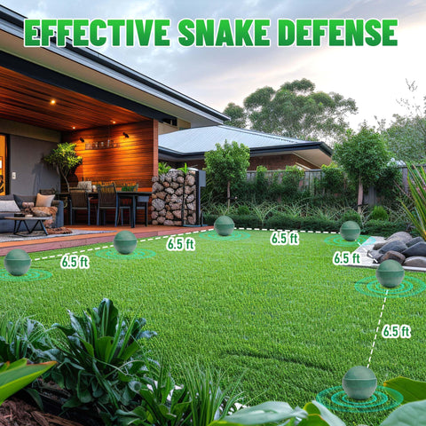 YJOO snake deterrent covers up to 120 sq ft for versatile use