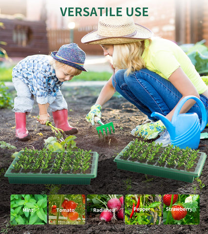 YJXFON plant labels and tools included for easy organization