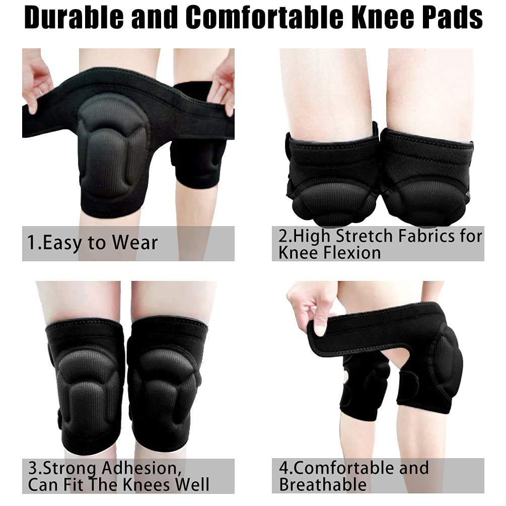 YKTSUJ knee pad anti-slip surface helps stay secure during tasks.