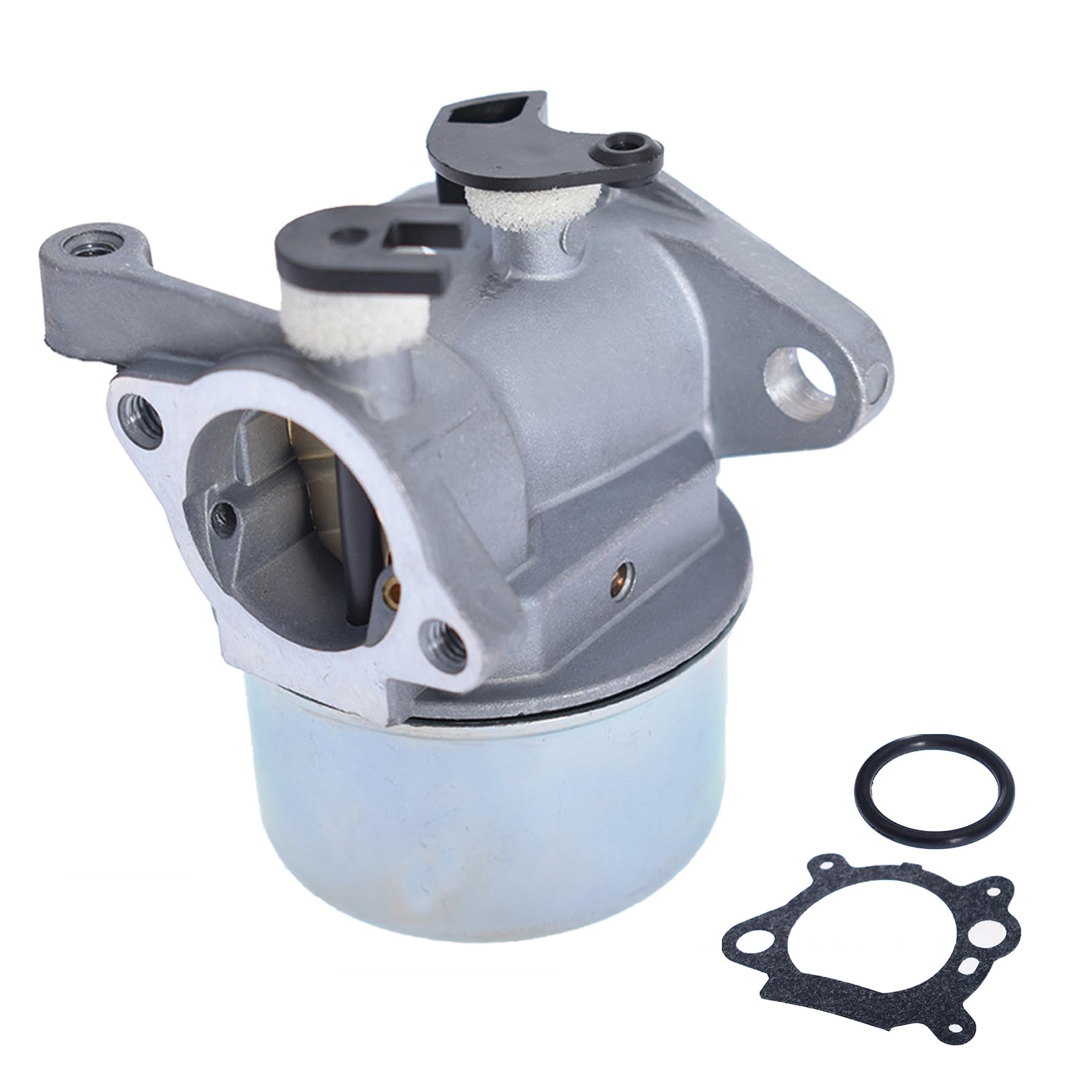 Carburetor package with gasket and O-ring ready for installation