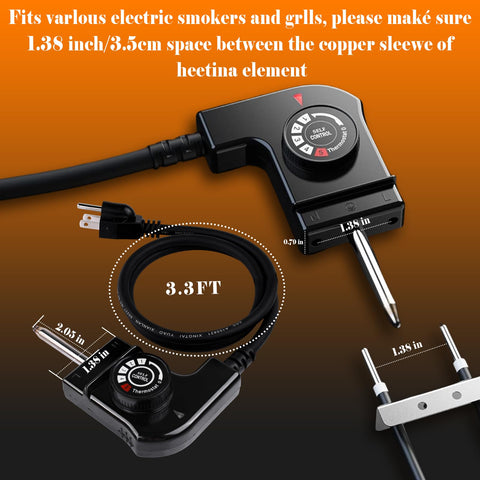 YLJMFH tool-free installation simplifies upgrading Masterbuilt cords.