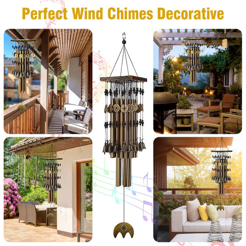 YLYYCC Amazing Grace tuning delivers nostalgic melodies when a breeze passes.