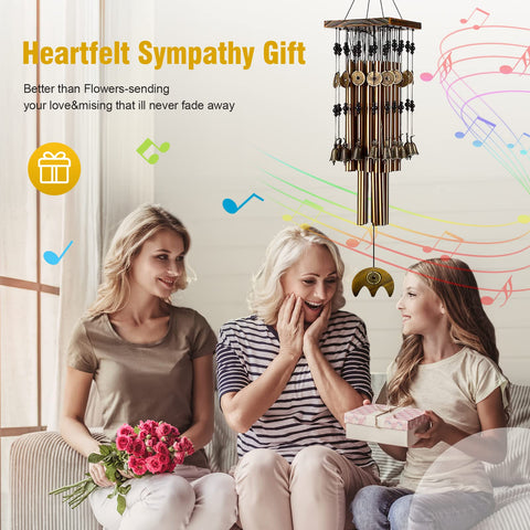 YLYYCC wind chimes create a soundscape that enhances outdoor spaces and relaxation.