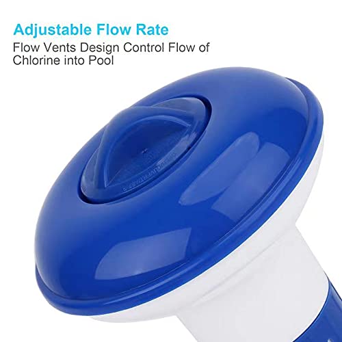 YLYL chlorine/bromine floater bottom vents enable adjustable dosing for pools.
