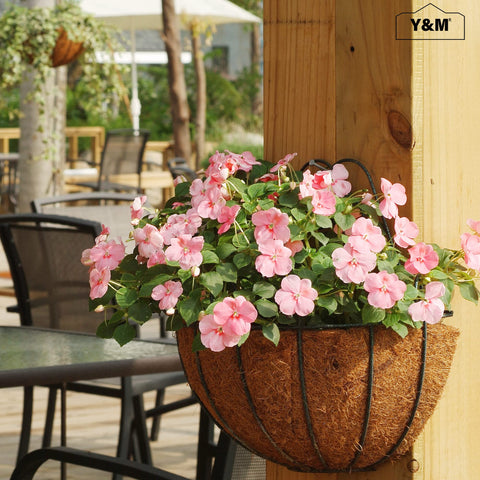 Y&M easy-fit liner for 16in half-round wall baskets.