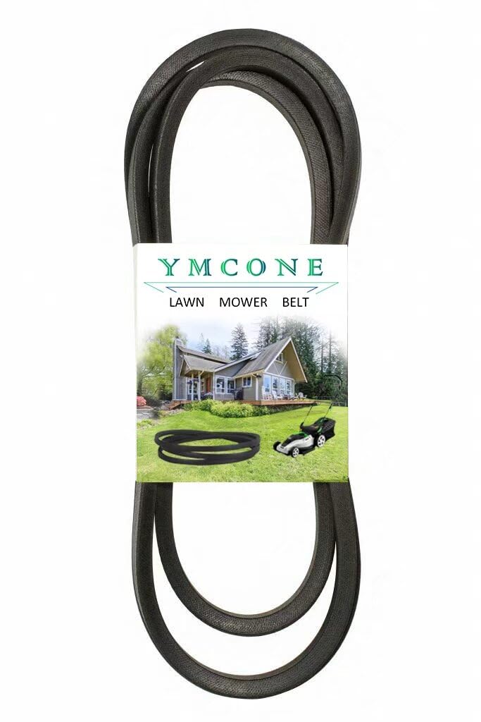 YMCONE drive belt half-inch by 91 inches for Cub Cadet XT1-GT50 compatibility