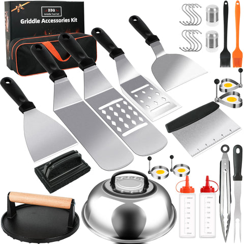 YMHB 30-piece griddle kit basting cover for outdoor cooking