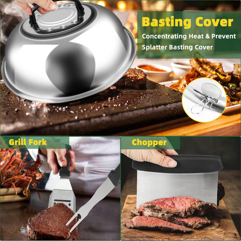 YMHB long-spatula for easy flipping on large foods