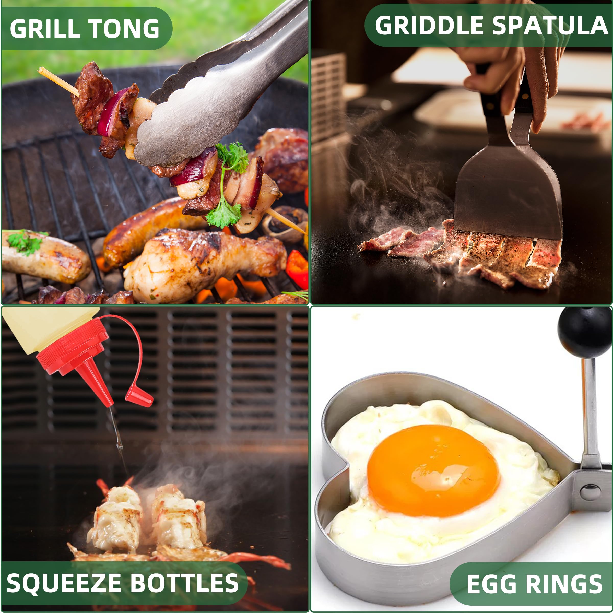 YMHB slotted-spatula for draining fats while turning