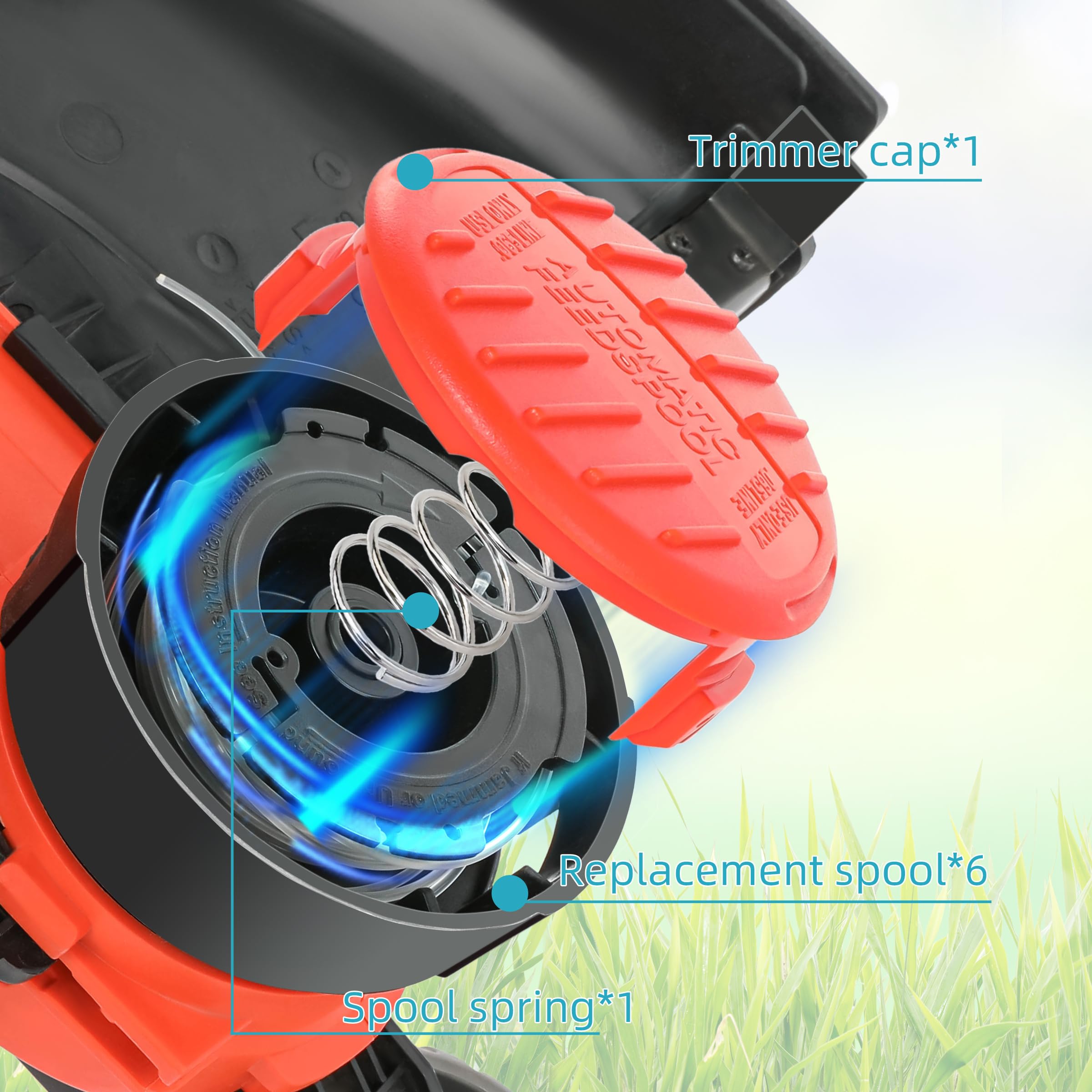 YMHB AF-100 trimmer line 30ft 0.065 inch for efficient cutting
