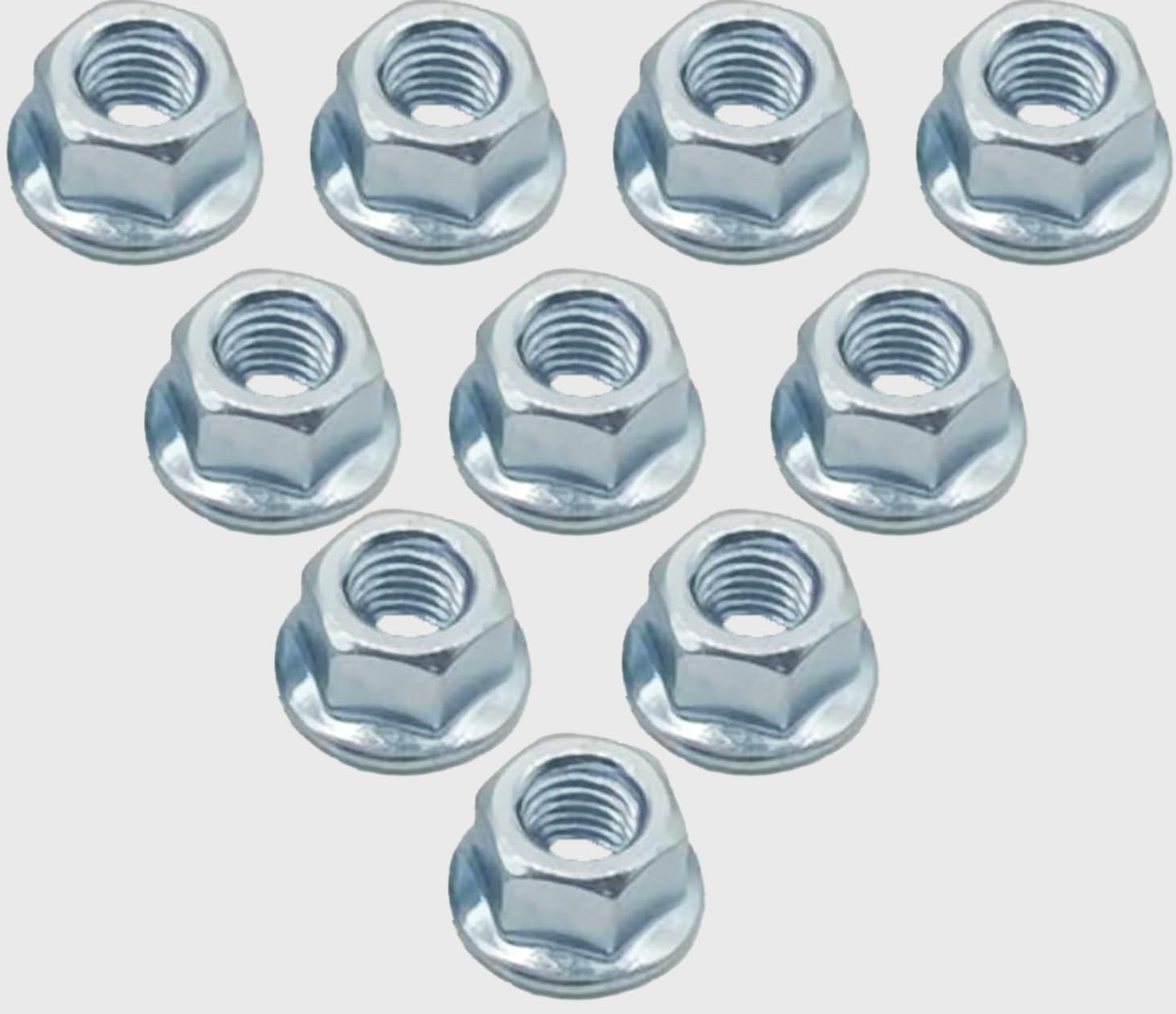 YMHYJY bar nuts ten-pack close-up highlights sturdy metal construction.