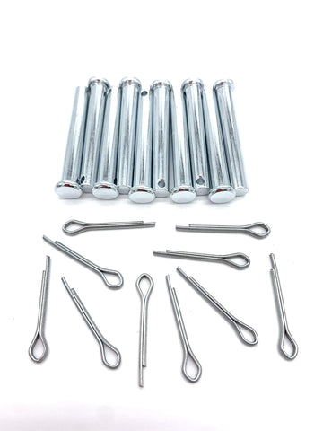 YMHYJY includes cotter pins to secure pins during installation