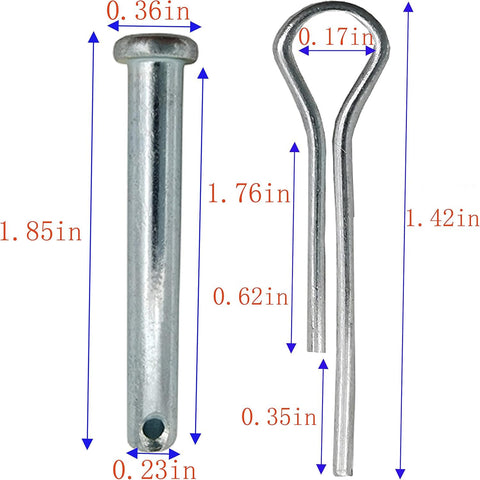 YMHYJY replacement pins for 1668344 with cotters for easy maintenance