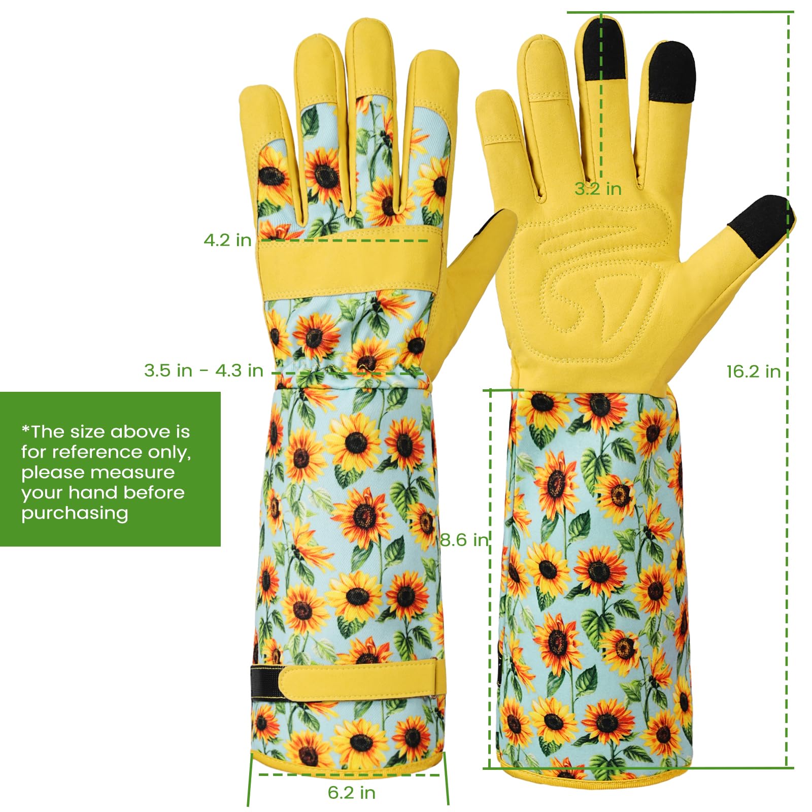 Floral-design Ymomode garden gloves make a stylish gift for gardeners