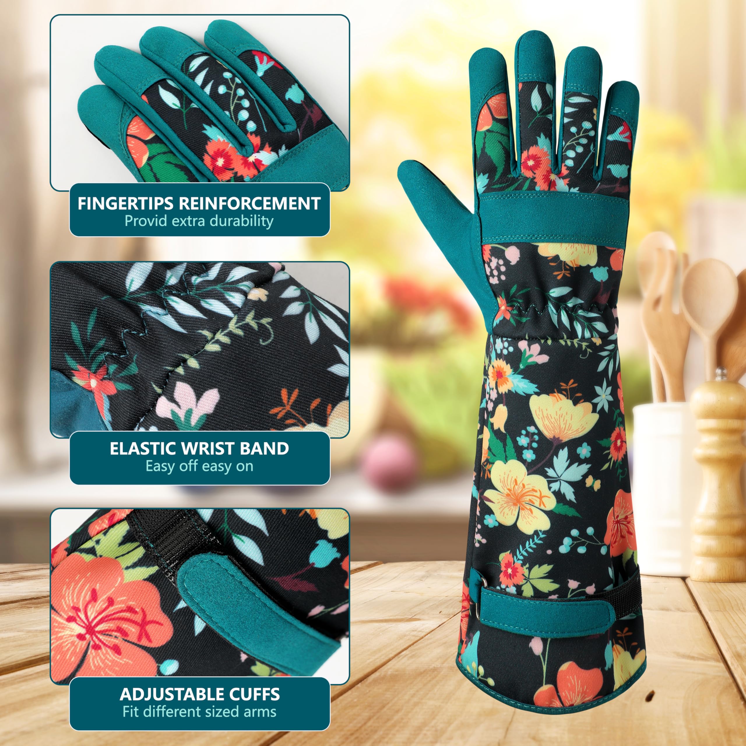 Ymomode arm-protection gloves shield forearms from debris and insects