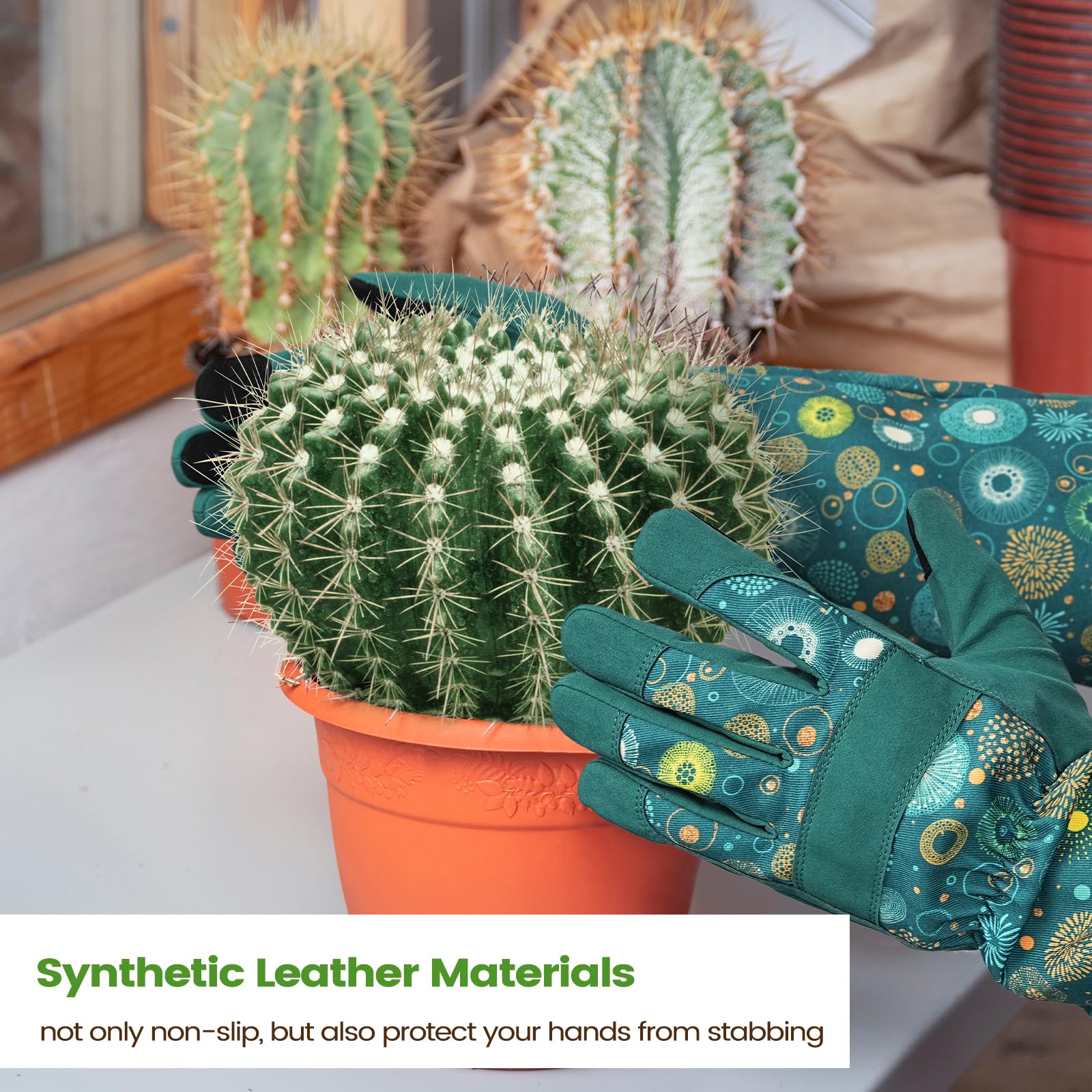 Ymomode gloves provide comfortable daily yard protection for outdoor activities