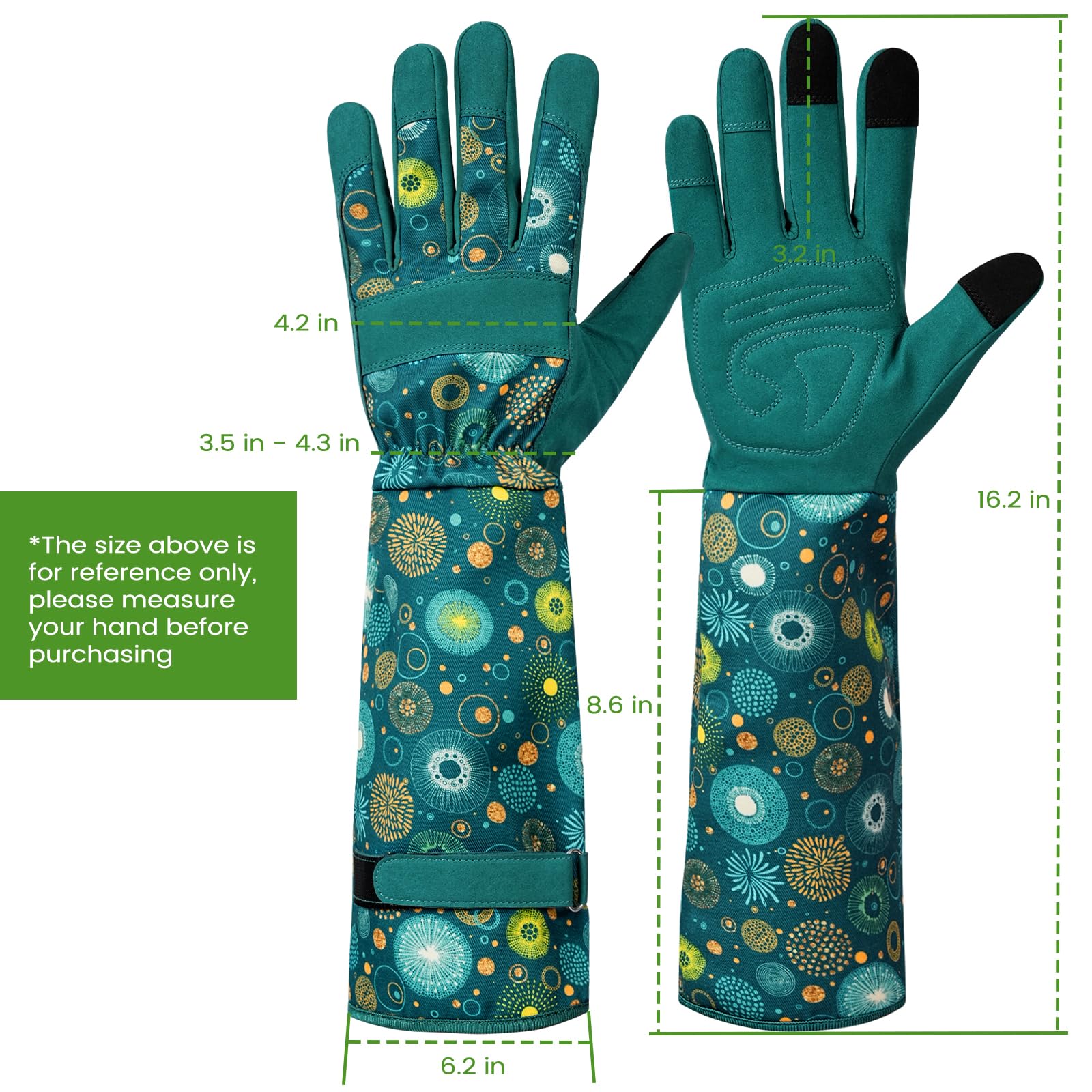 Ymomode garden gloves floral design add personality to gardening tasks