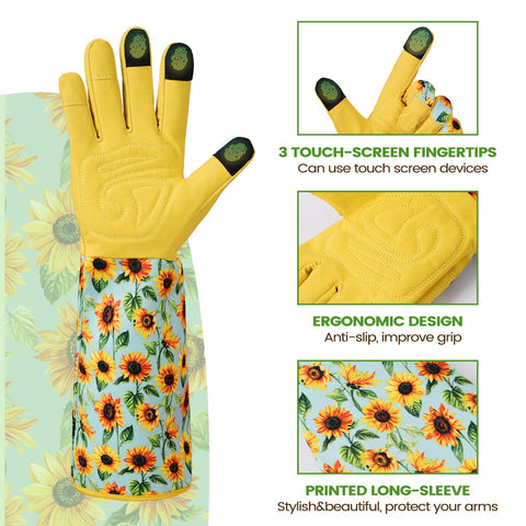 Elastic wrist and adjustable cuffs ensure a snug, secure fit on Ymomode gloves