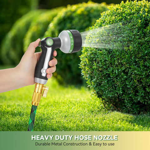 Universal 3/4 inch GHT connection on YMTEEDIO nozzle fits most hoses
