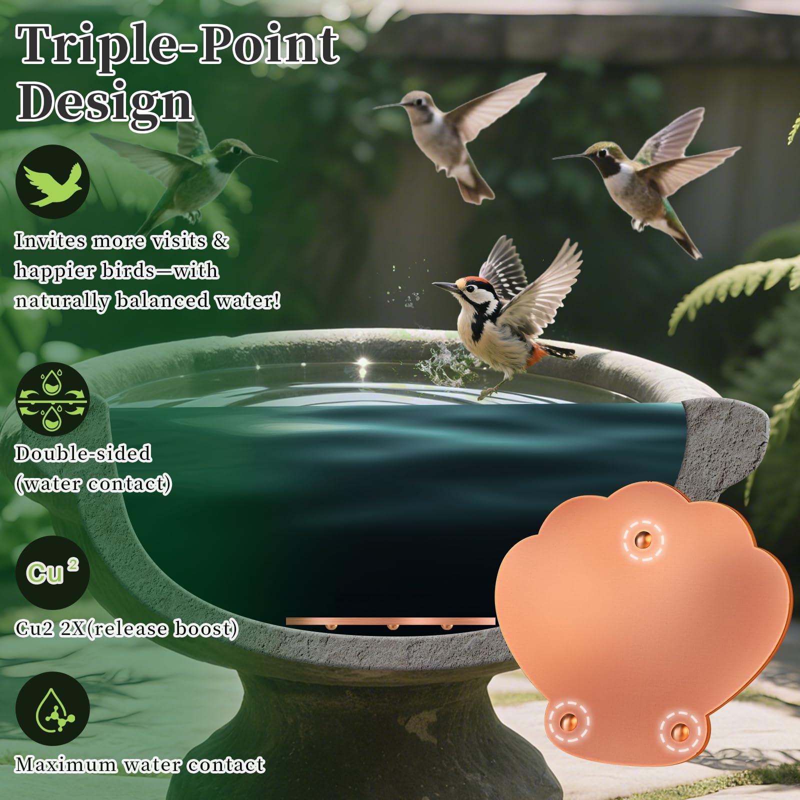 Yncotte copper disk, 0.6mm thick, durable and deformation resistant.