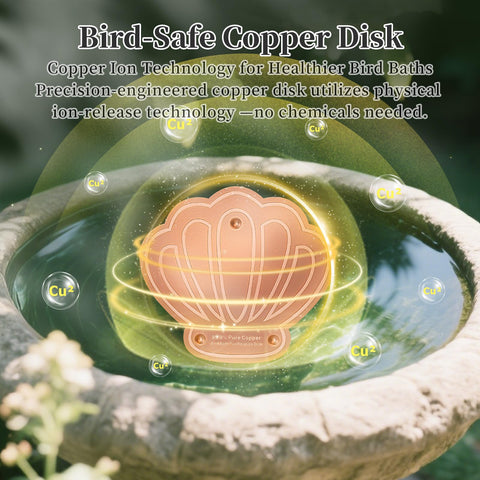 Yncotte copper disk with three-point support stabilizes in most baths.
