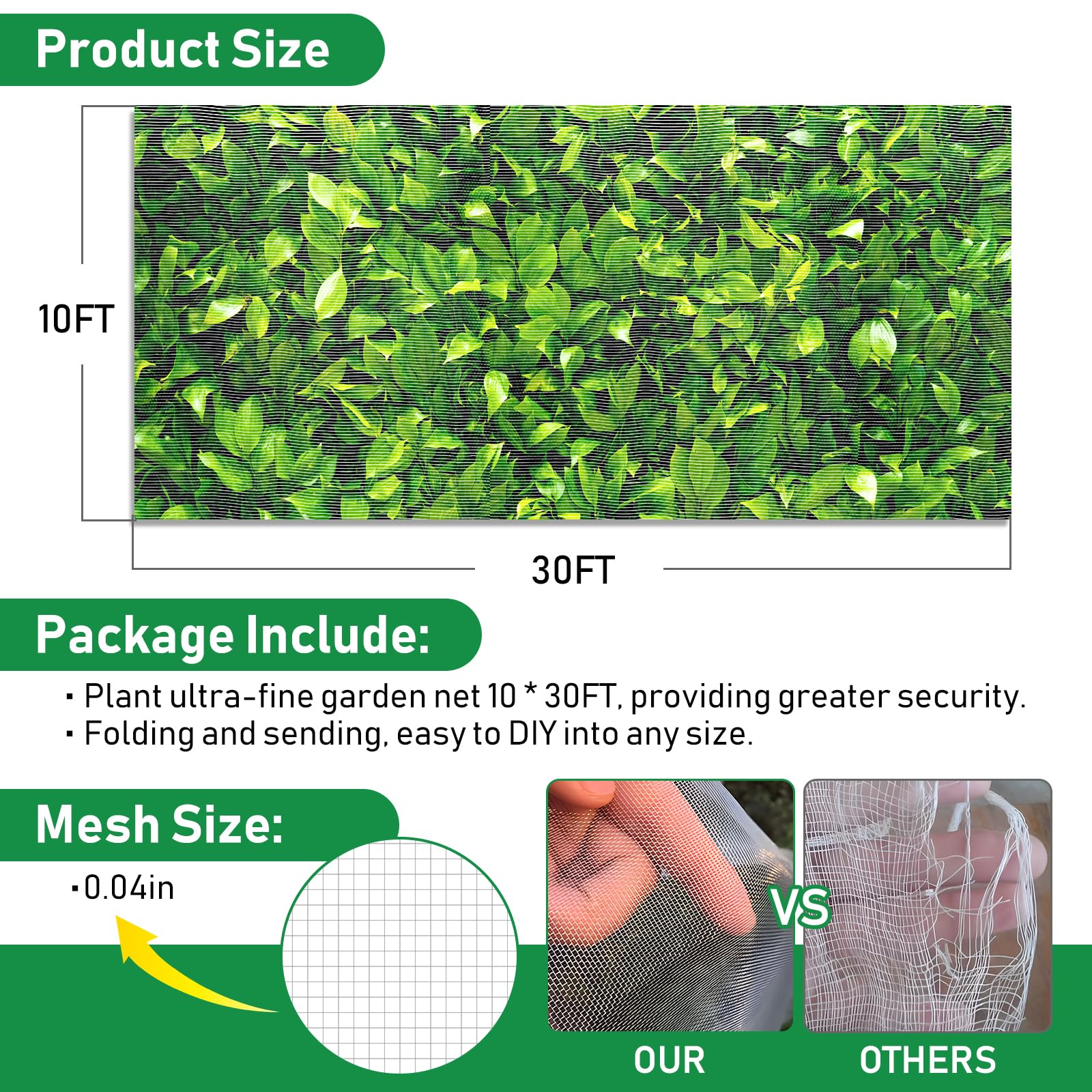 YNERHAI blueberry and strawberry protection keeps pests at bay.