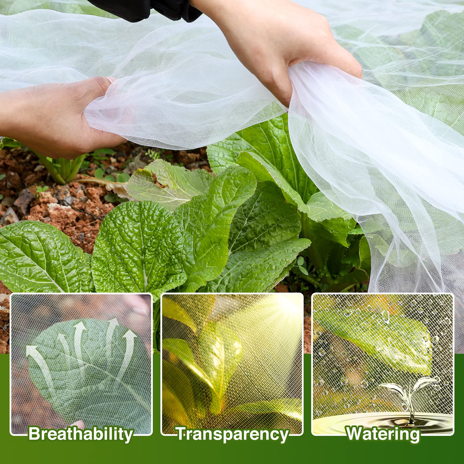 YNERHAI row cover protection keeps crops safe and breathable