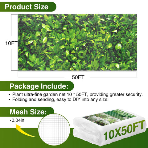 YNERHAI tree fruit barrier protects buds from wildlife while monitoring growth